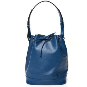 Louis Vuitton Blue Bucket Bag